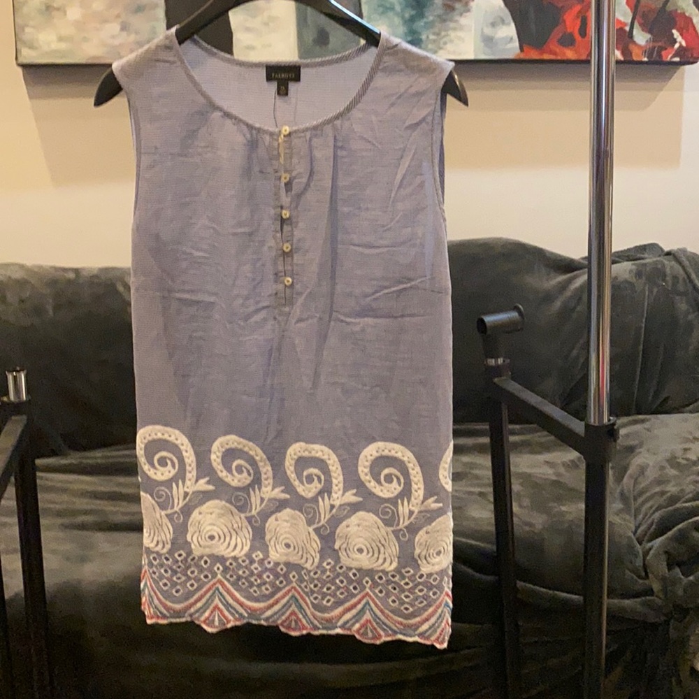 Talbots short sleeve blouse XL